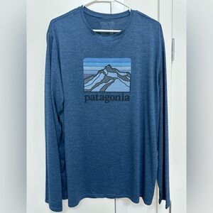Patagonia Men's Long-Sleeved Capilene Cool Daily Graphic Shirt